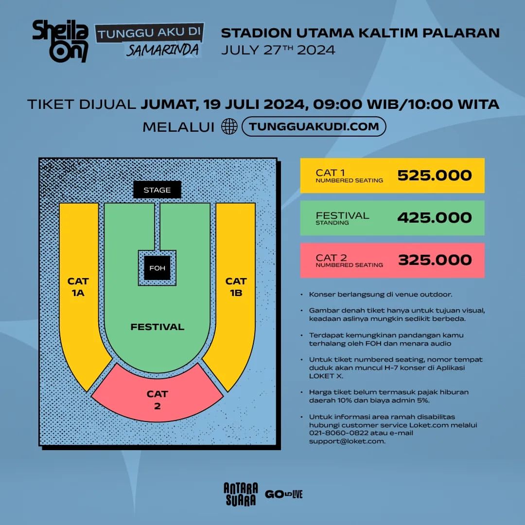 Tiket Konser Sheila On 7 Samarinda
